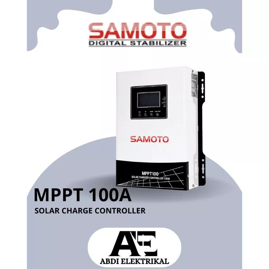 SAMOTO MPPT Solar Charge Controller TYPE MPPT 100A/100Ampere