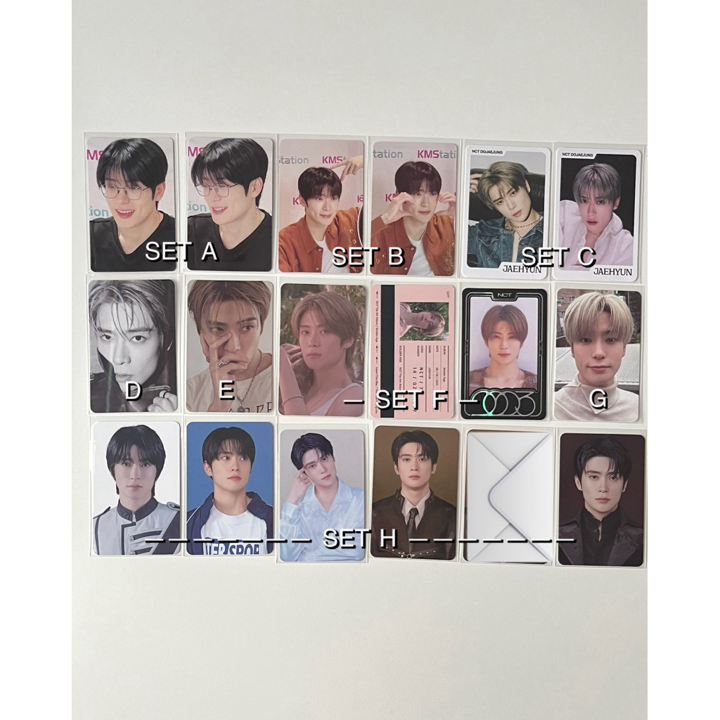 NCT Jaehyun photocard denim perfume golden age kms nctzone