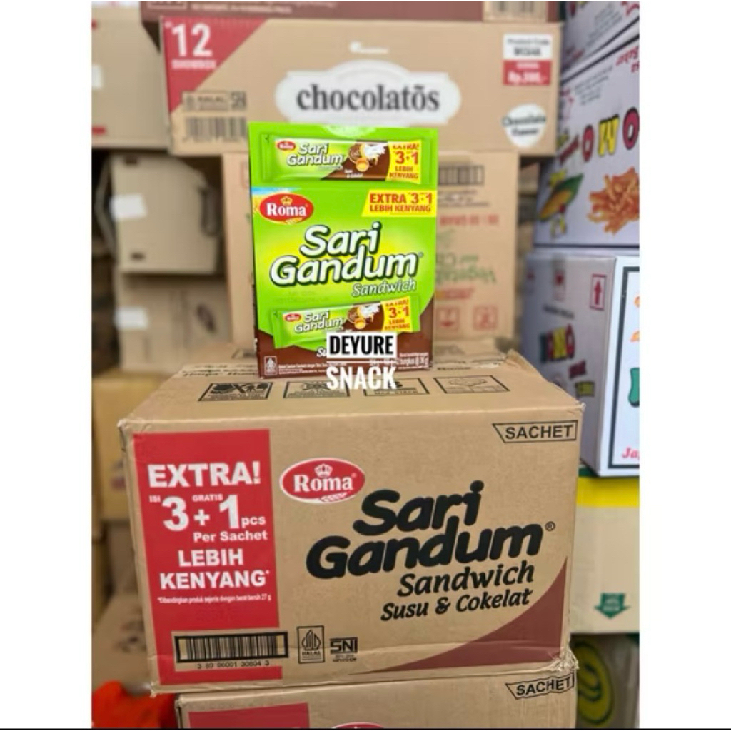 Sari Gandum 1 Dus Isi 10 Box (KARTON)