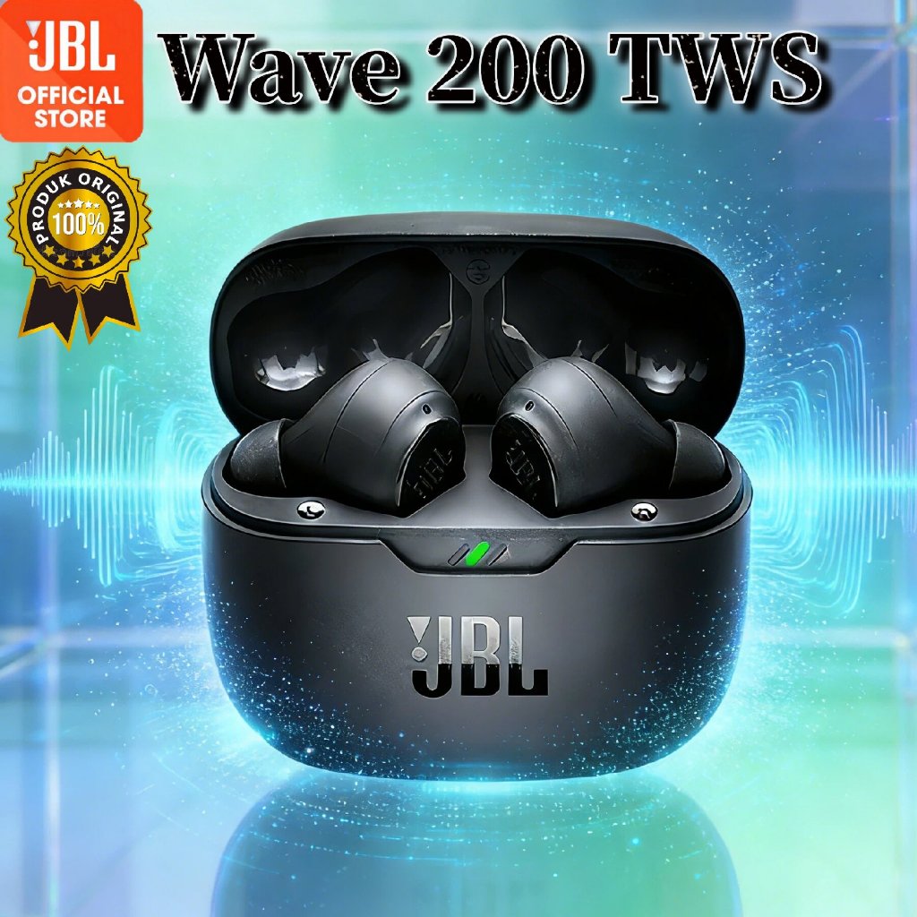 [ Original 100%] JBL Wave 200TWS True Wireless Earbuds/Bluetooth Earbuds Earphone In-Ear
