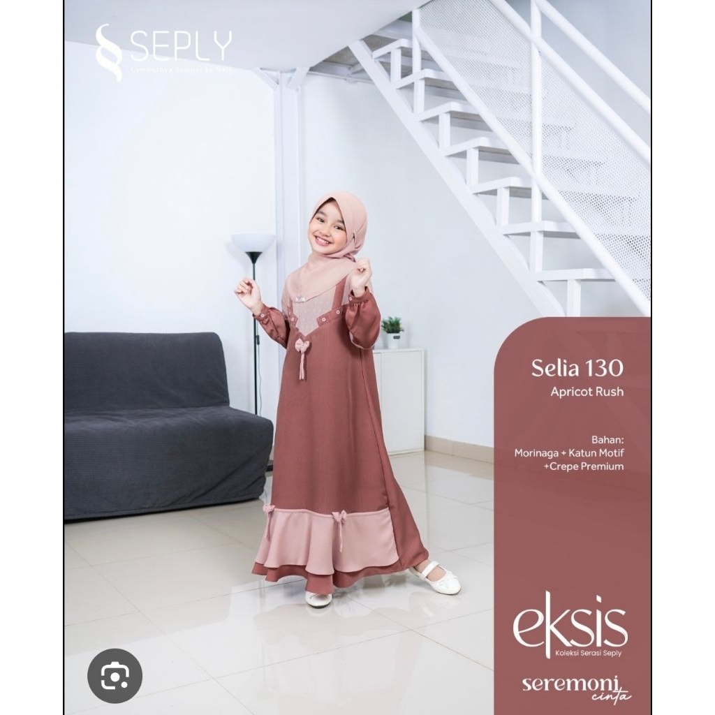 Gamis anak promo seply ethica