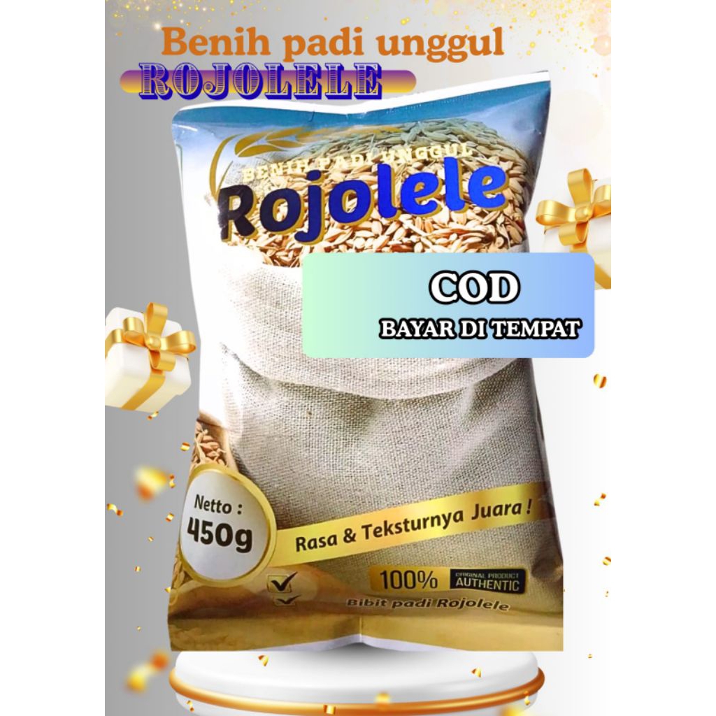 Benih padi Rojolele kemasan 450g spesial