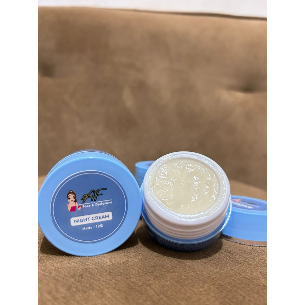 Night Cream Af Glow || Cream malam Af Glow || Af double Glow