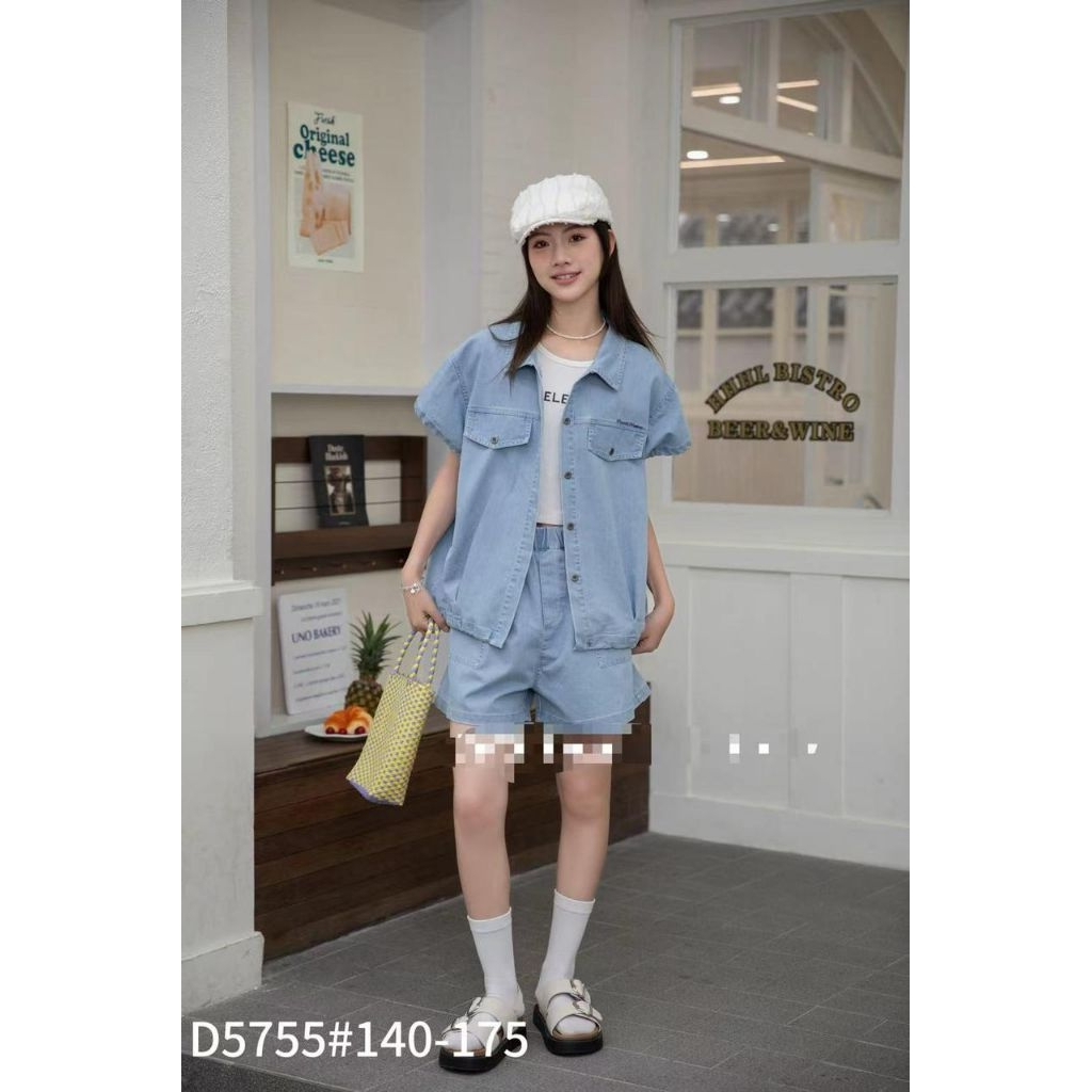 SETELAN ANAK CEWEK TANGGUNG JEANS JN007/SETELAN ANAK PEREMPUAN