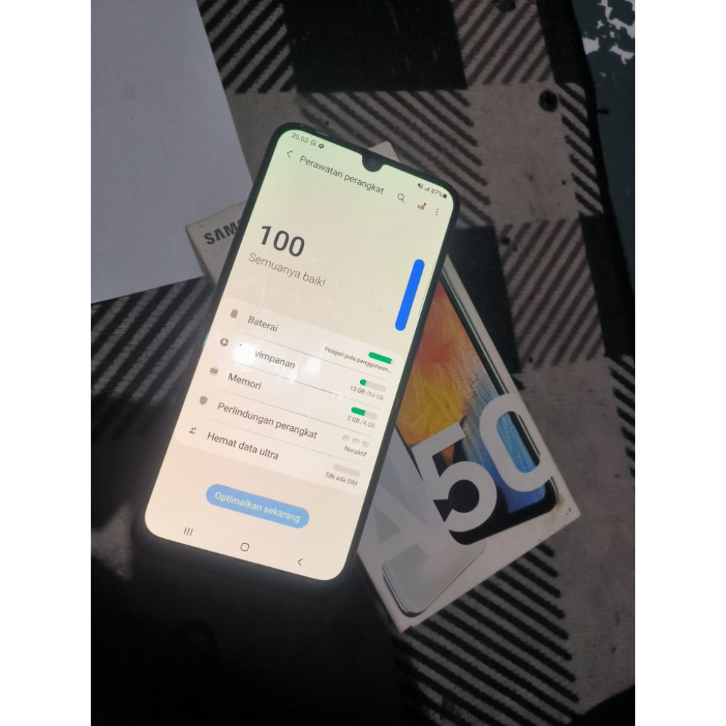 Samsung A50 Matot