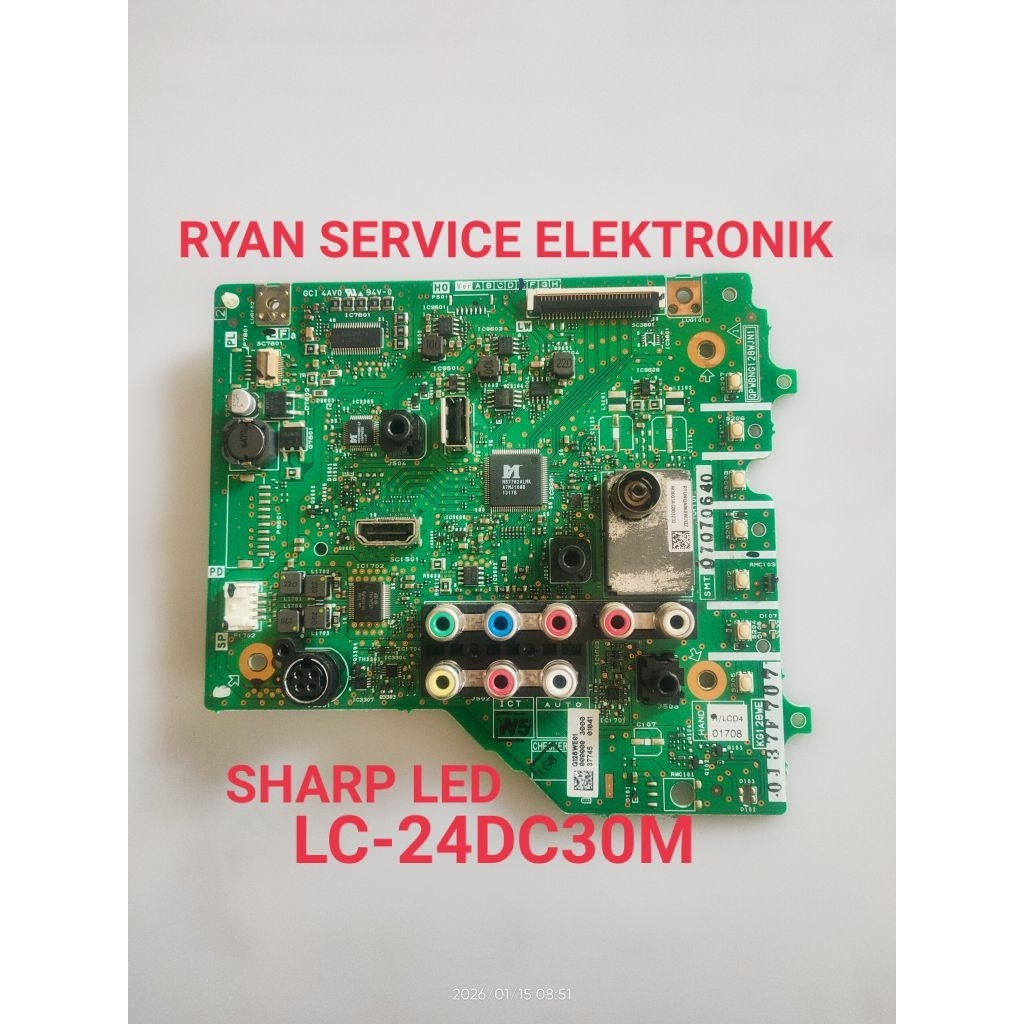 MB mainboard TV LED SHARP LC-24DC30M