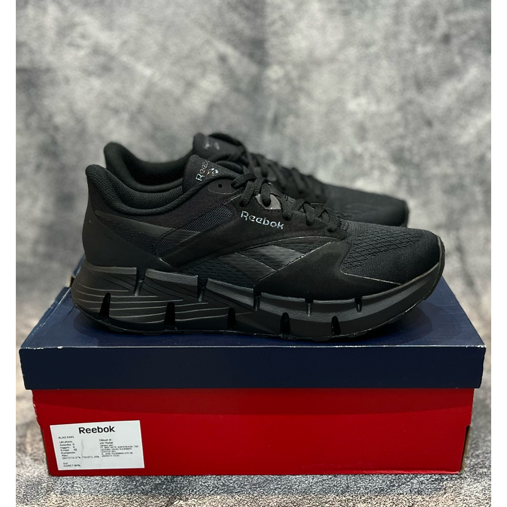 REEBOK Zig Dynamica 5 Black / White / Pure Grey Bone Unisex Shoes Original