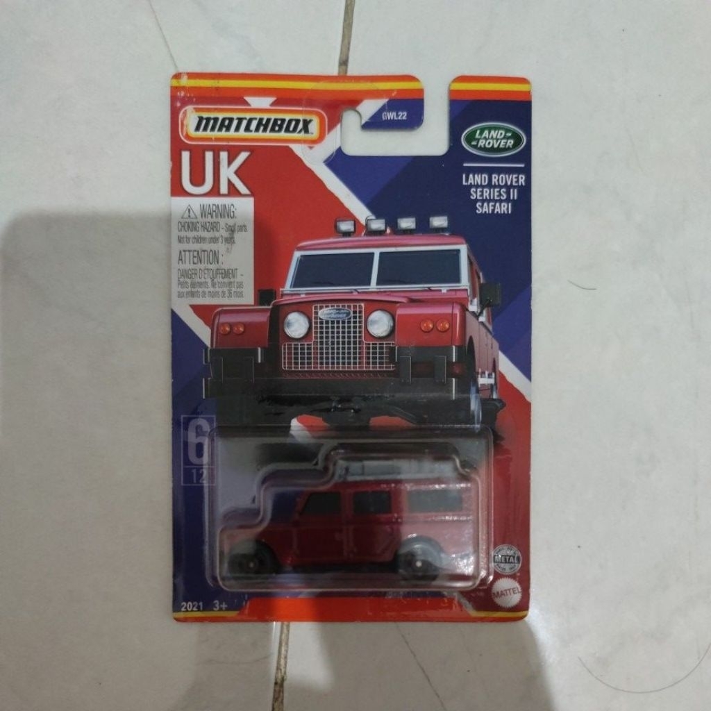 matchbox land rover series ii safari