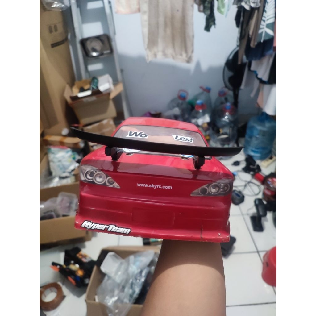 Body RC drift skala 1:10 Nissan silvia s15