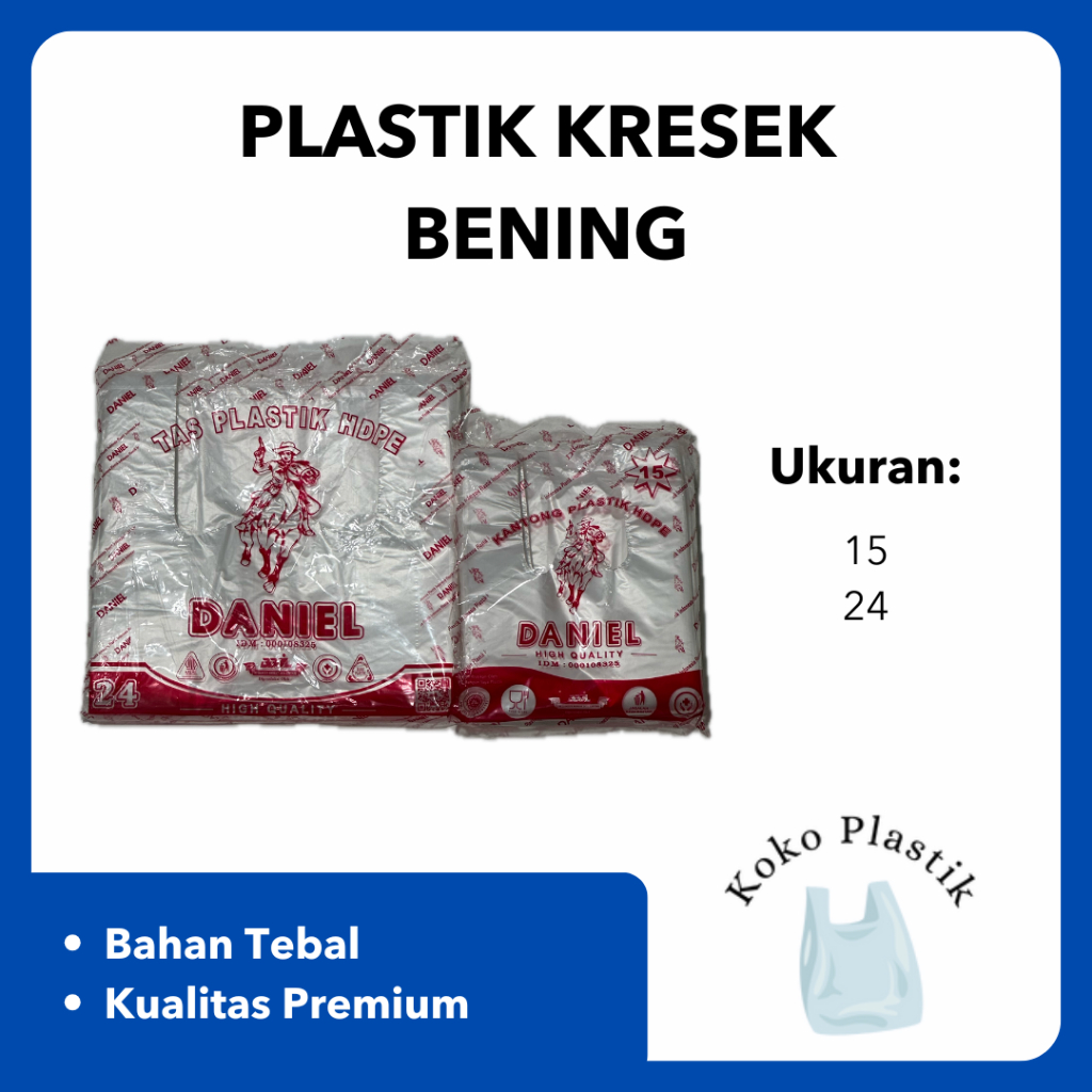 Kantong Plastik Kresek Bening | Kresek Bening | Kresek Bening Danil