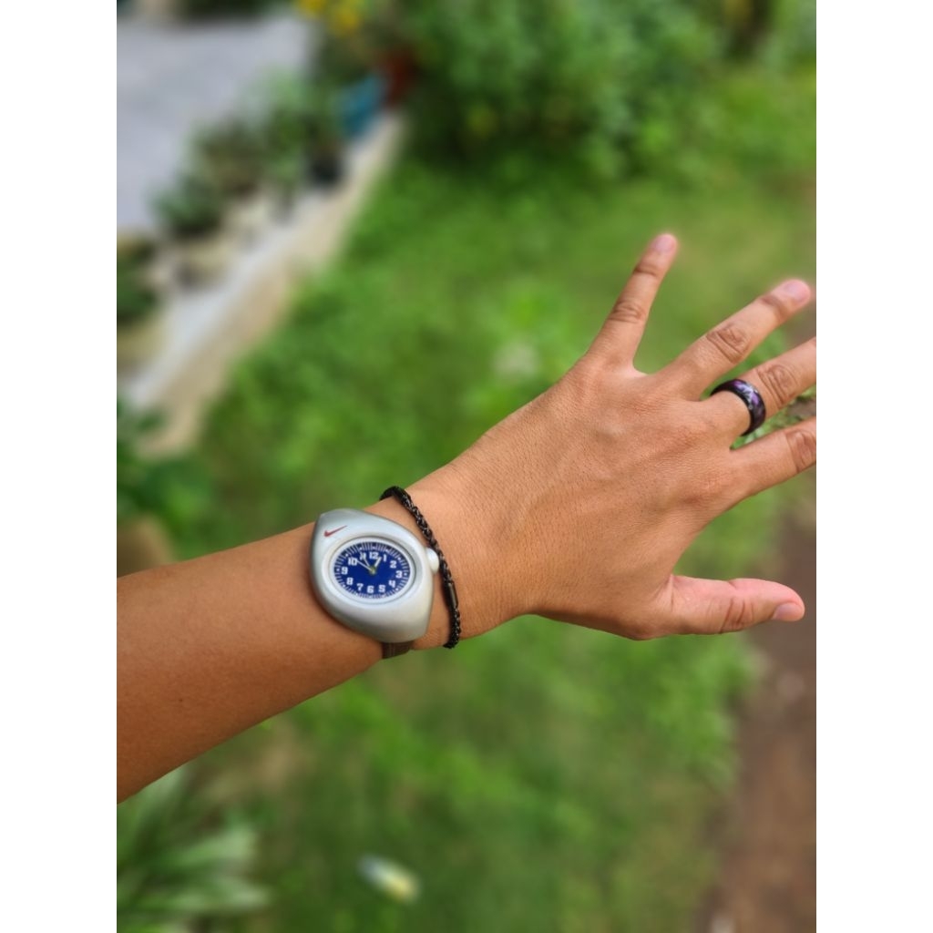 Jam tangan Nike Triax dial blue vintage rare item original