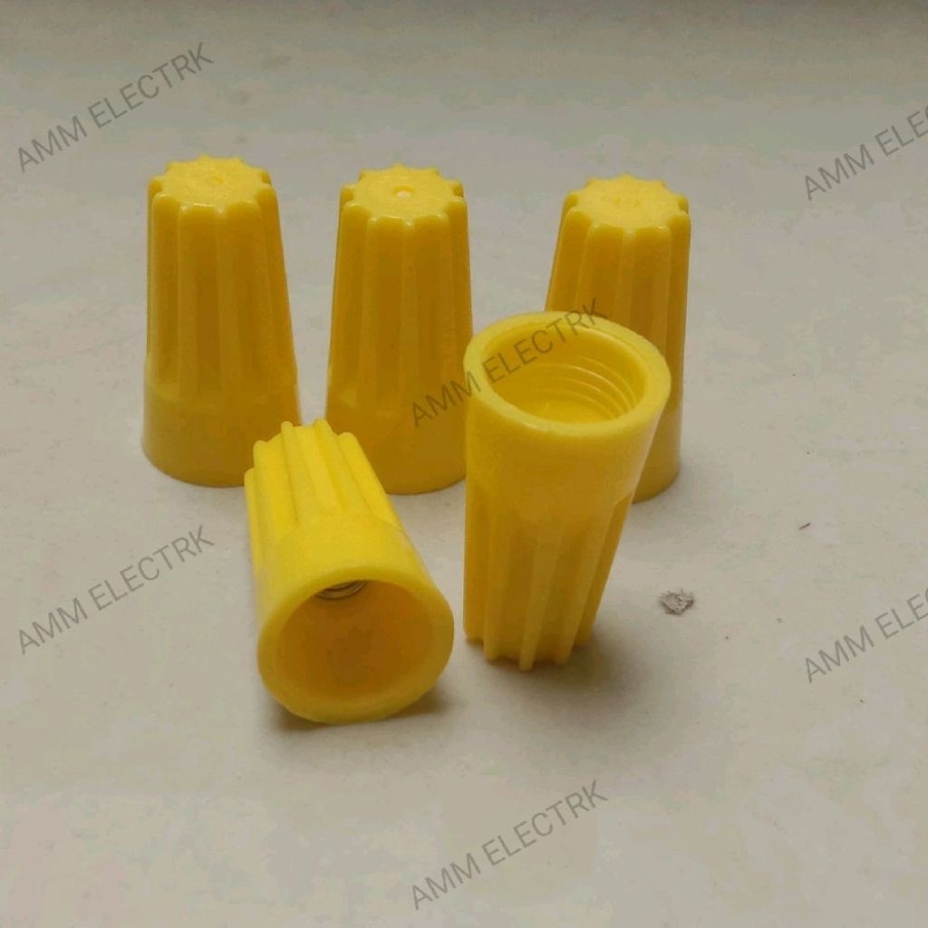 Lasdop 4 mm Lasdop Putar Kabel  P4 Kuning TSS