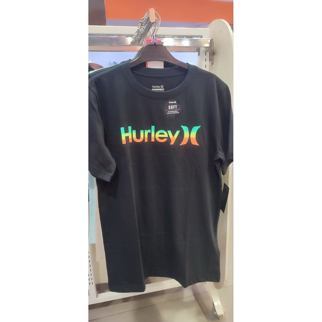 SALE Kaos Remaja HURLEY Black Original Diskon 80%