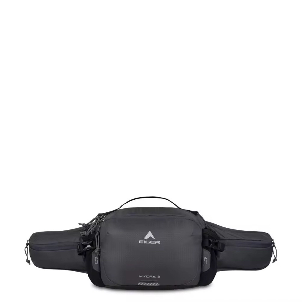 Tas Pinggang EIGER HYDRA 3L LUMBAR Bag - Dark Grey