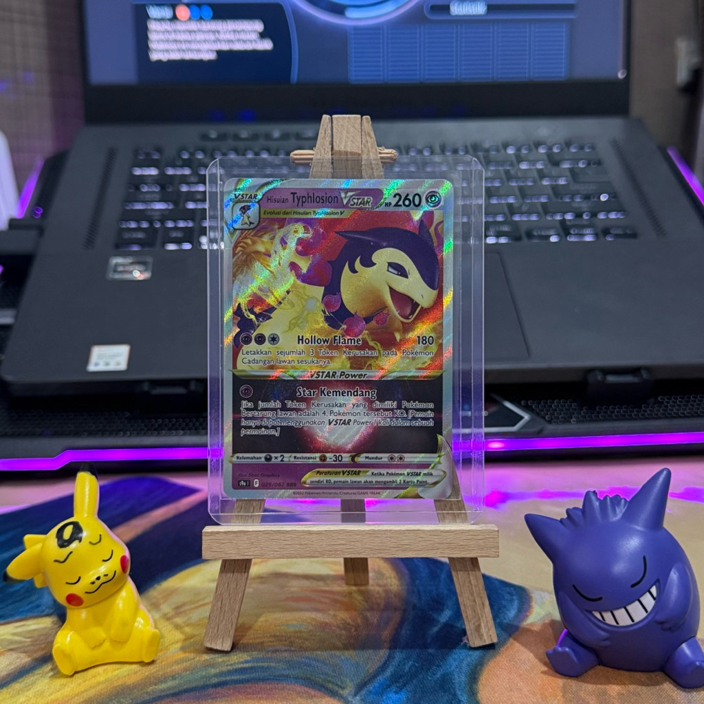 Pokemon Card Hisuian Typhlosion VSTAR 029/067 – VSTAR | Kartu Pokemon Original