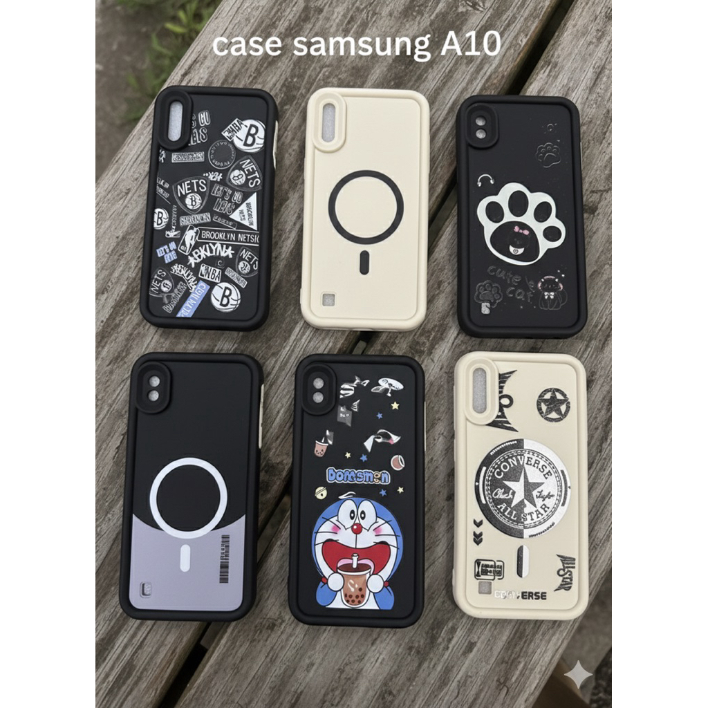 Casing Samsung A10 Case Premium Style & Protection - Softcase Karakter Aesthetic Terbaru