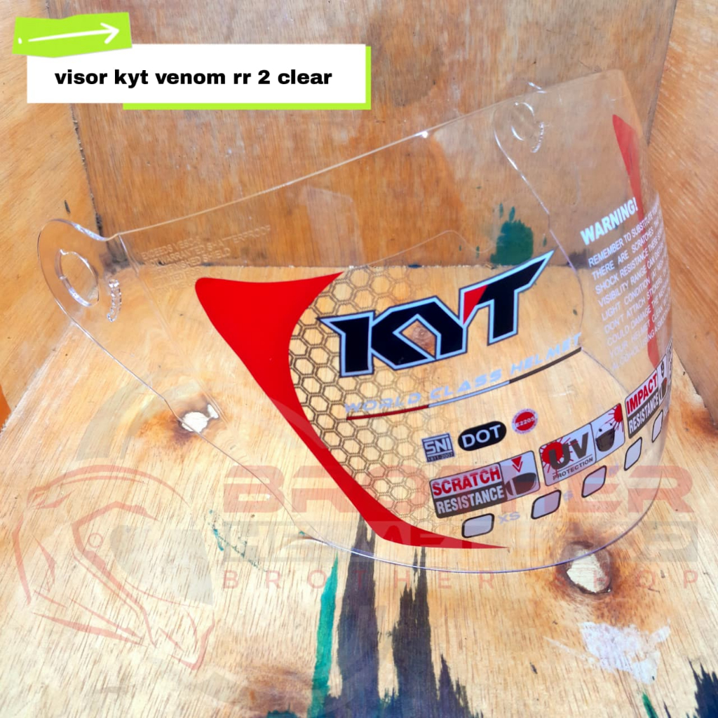 visor helm kyt venom rr kyt scorpion king ink t1 ori
