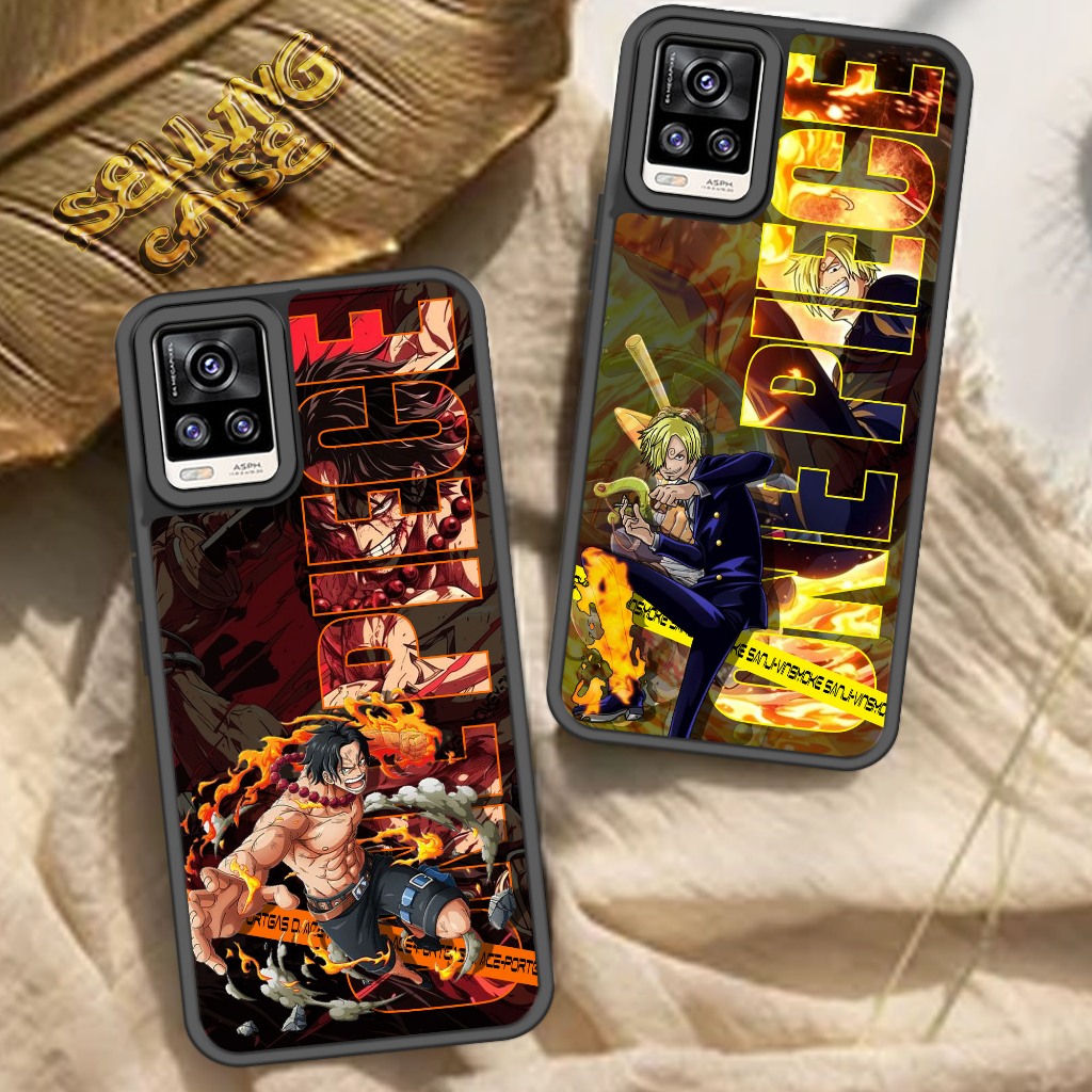 Case VIVO V20 Motif ( ONEPIECE5 ) Cover Handphone Softcase Glossy Anti Jamur