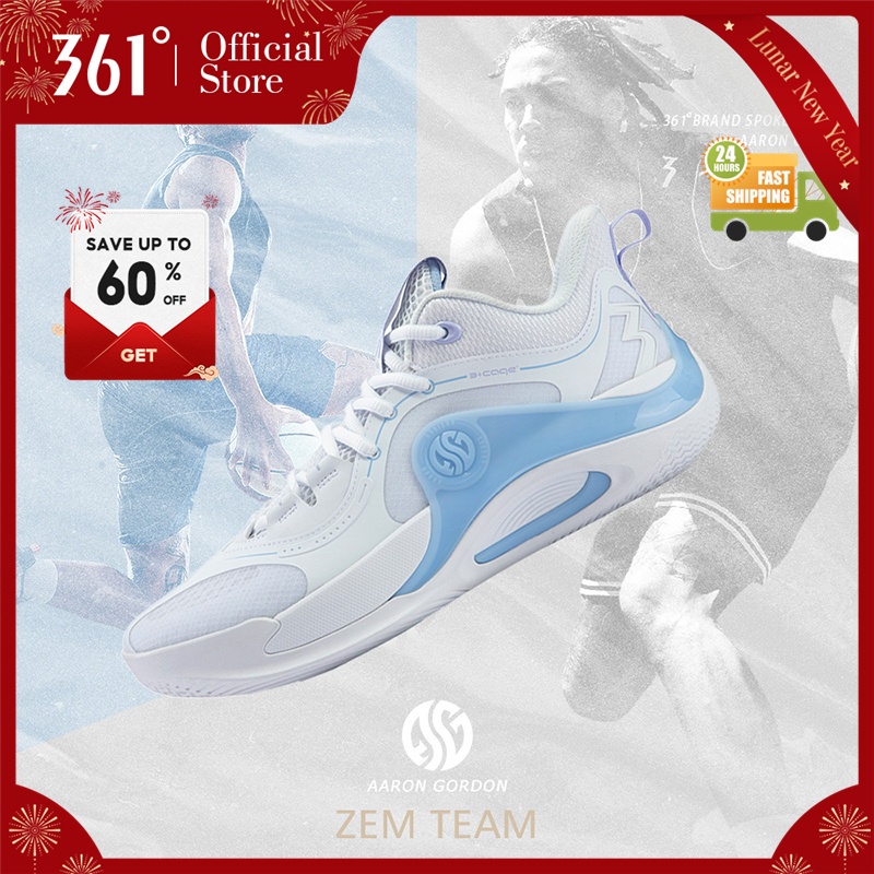 361 Degrees Zen team Sepatu basket | Sepatu sneakers | Sepatu olahraga 672431103