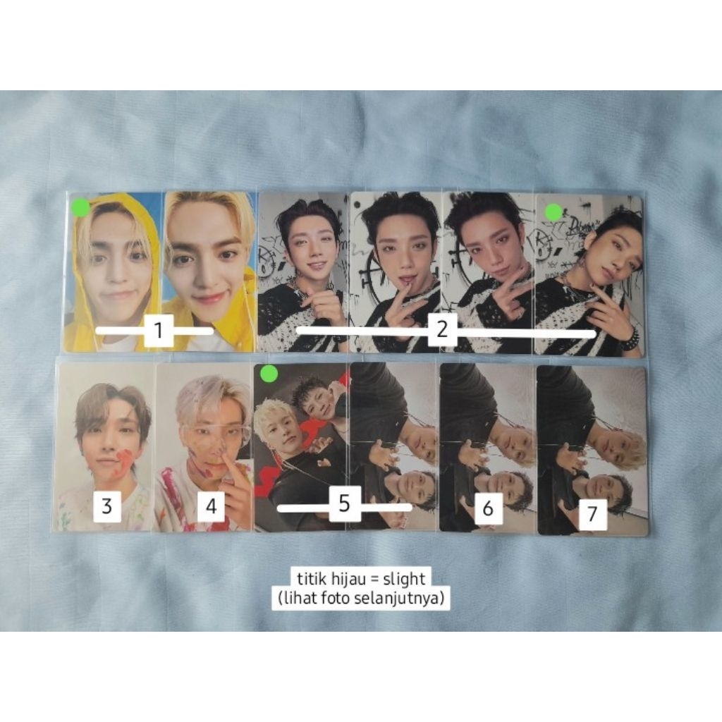 seventeen scoups joshua wonwoo hoshi woozi photocard album pc carver heaven daredevil fts metal jas 