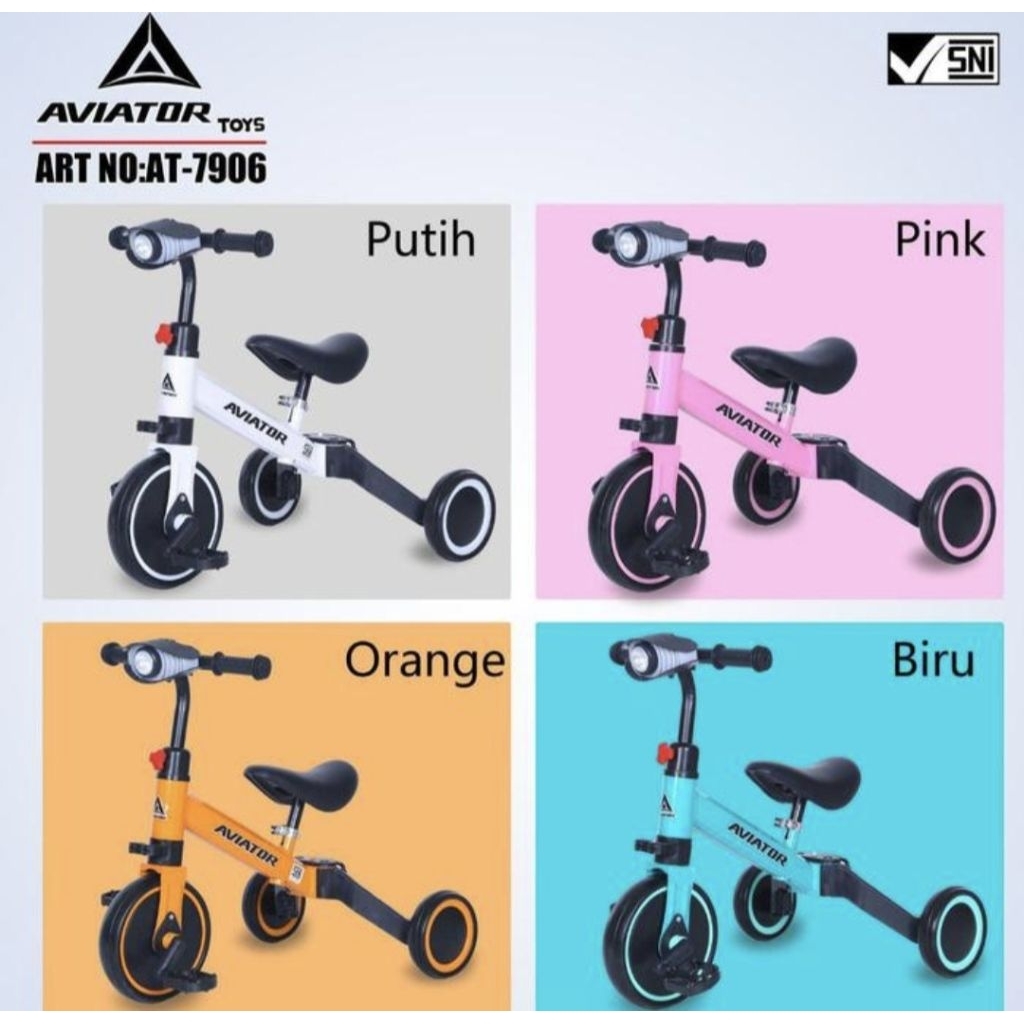 Balance bike Aviator ET 7906