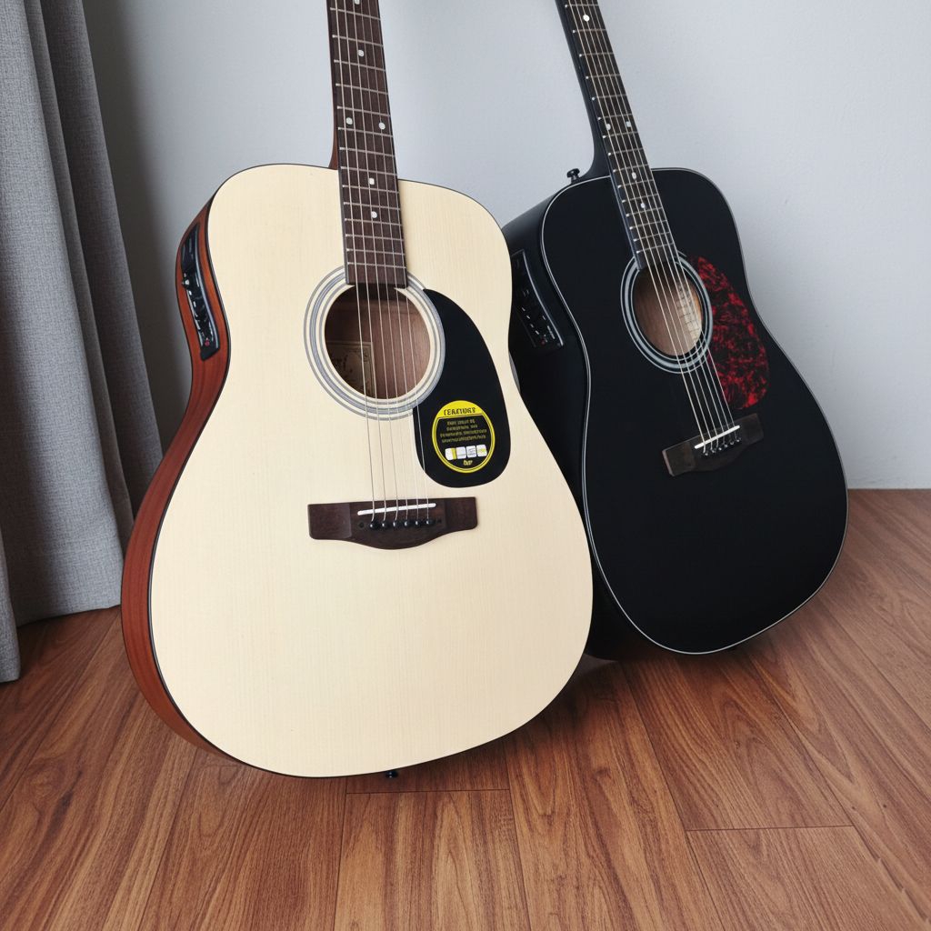 Gitar Akustik Elektrik Cord Dryer Bijian Gratis Packing Kayu