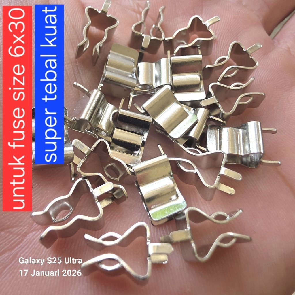 HOLDER FUSE  besar untuk fuse 6x30 tebal