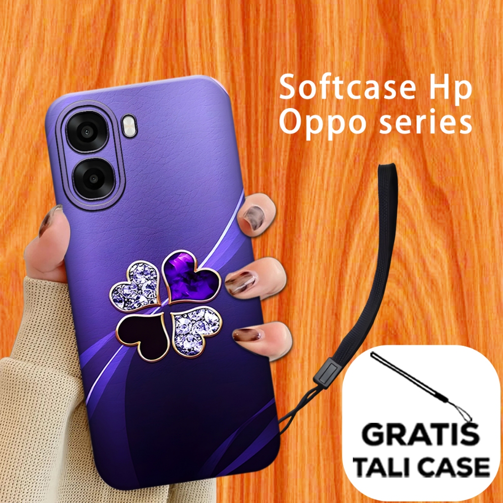 L55/Softcase Procamera oppo series Gratis Tali Gantungan Hp/Case Hp untuk oppo /Casing  oppo a6x  OP