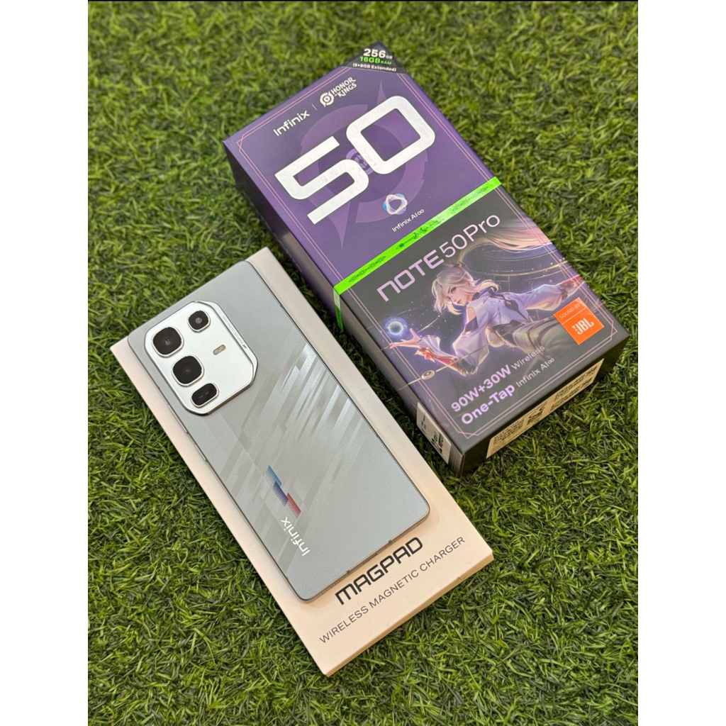 Infinix not 50 pro ram 8/256 second ori mulus