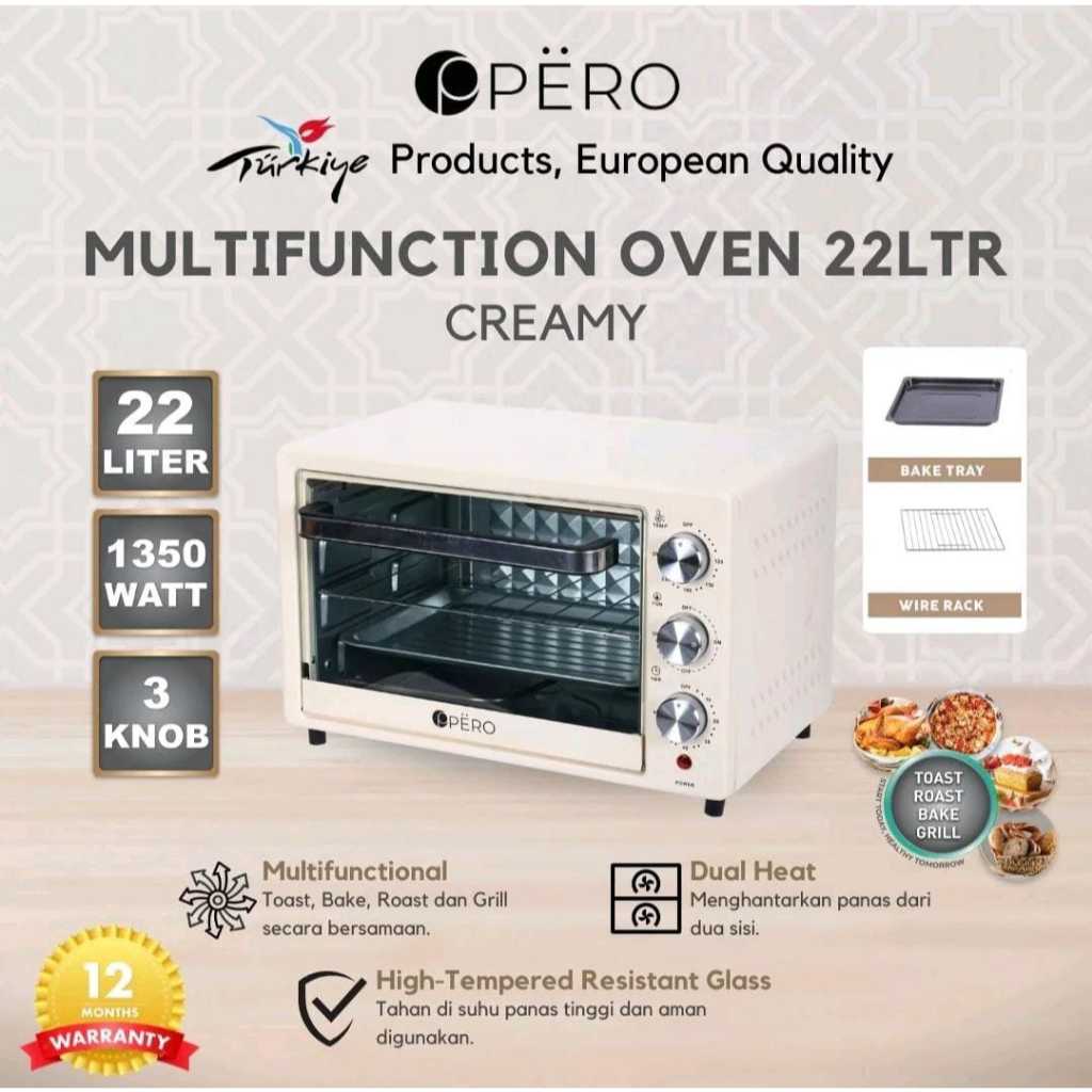 [Restock] Pero Multifunction Oven 22L / Oven Listrik Watt Rendah 1350Watt