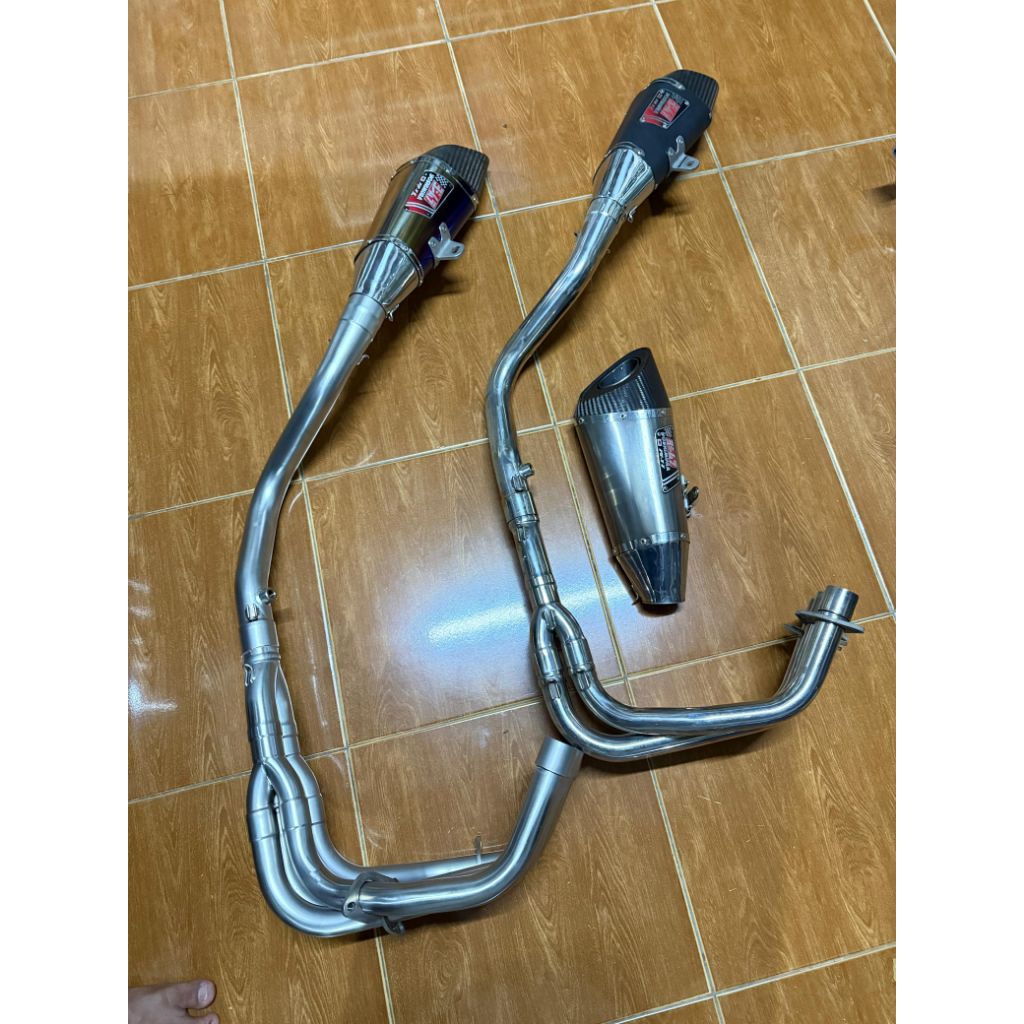 Yoshimura R11 titanium blue, Yoshimura R11 titanium, Yoshimura R11 black magic Fullsistem zx25r orig