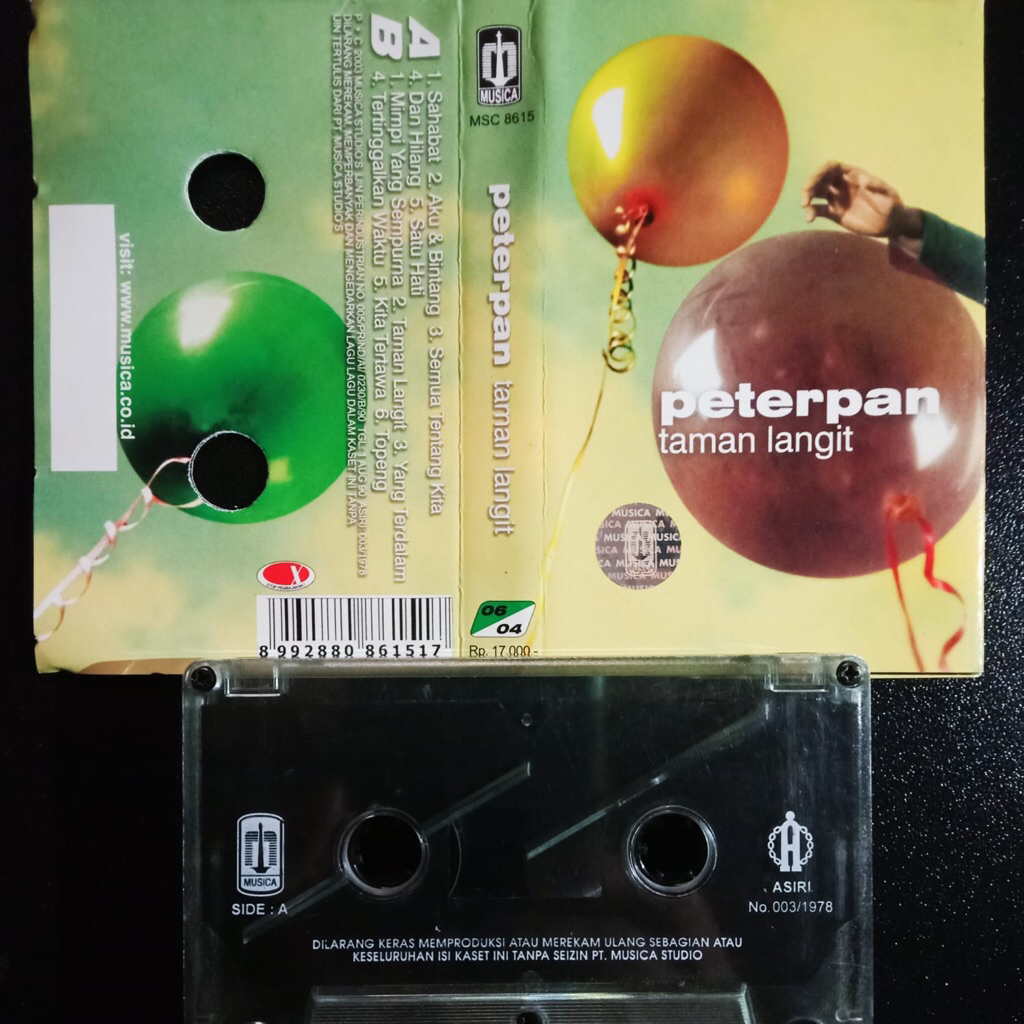 KASET PITA PETERPAN TAMAN LANGIT