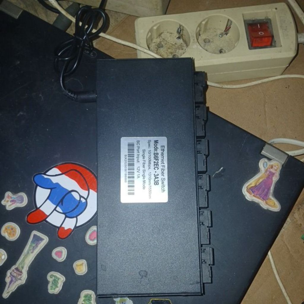 media converter 6 fo 2 lan.