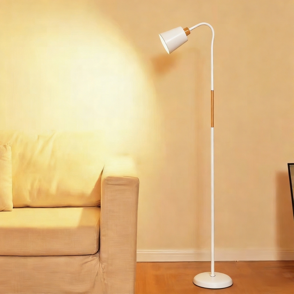 MIMOON Standing Lamp Lampu Standing Lampu Sudut Ruang Tamu Aesthetic Lampu Hias Ruang Tamu 3 Warna