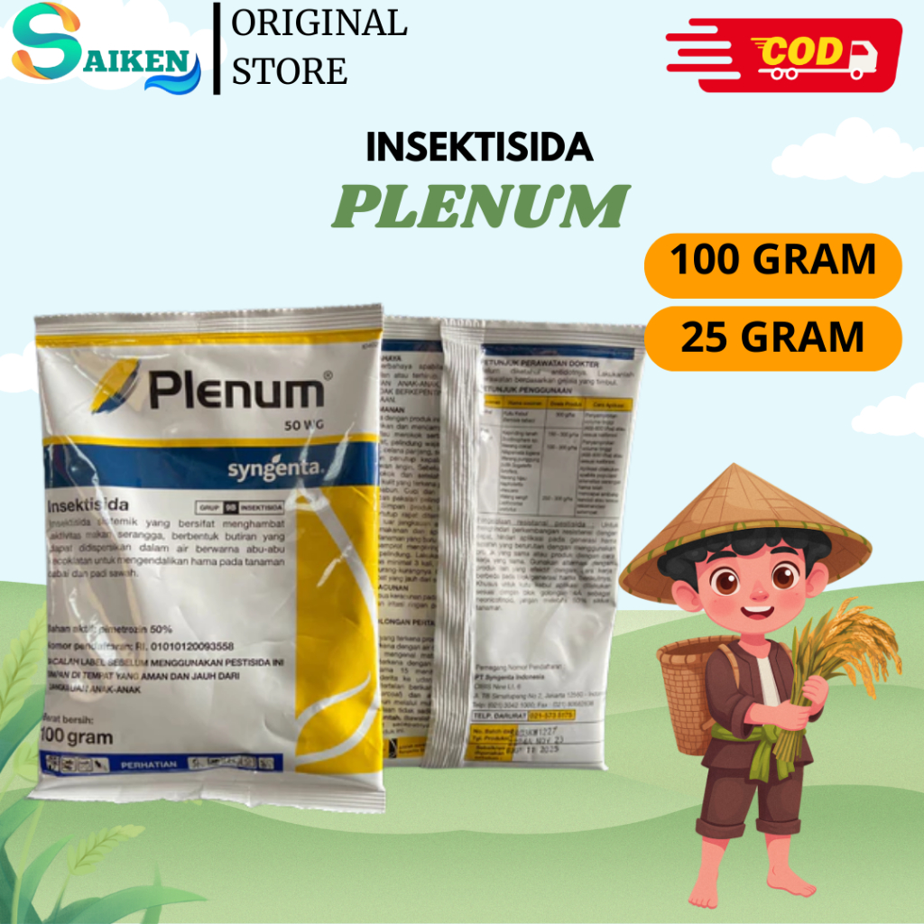 Plenum • Insektisida Sistemik Pembasmi Hama Tanaman Cabe & Padi