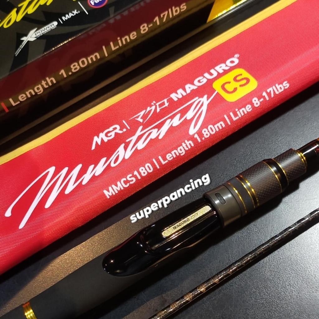 Joran MAGURO MUSTANG CS 180M | 180M-14 Competition Series | Free Kaos Mancing