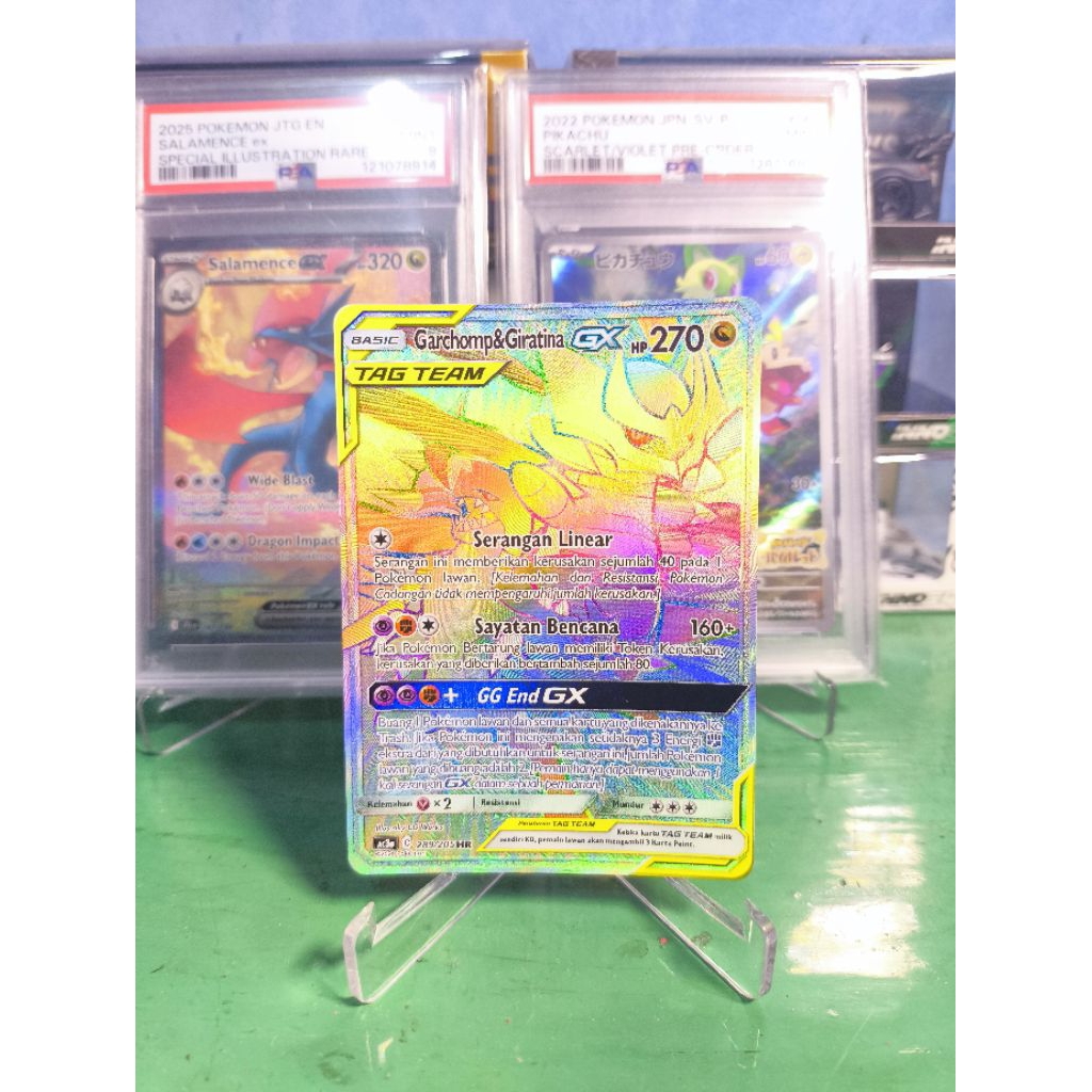 Pokemon Garchomp & Girantina Tag Team - Ac3a - Matahari dan Bulan - Koleksi Tag Team