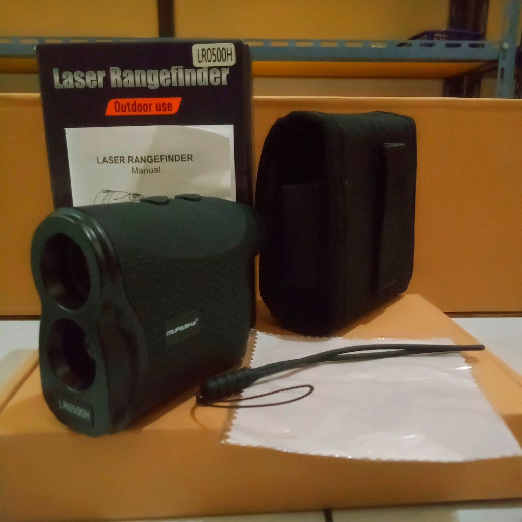 Laser Rangefinder Alat Ukur Jarak  500M +,Laser Rangefinder Mufasha Import, Sparepart Pompa Pcp