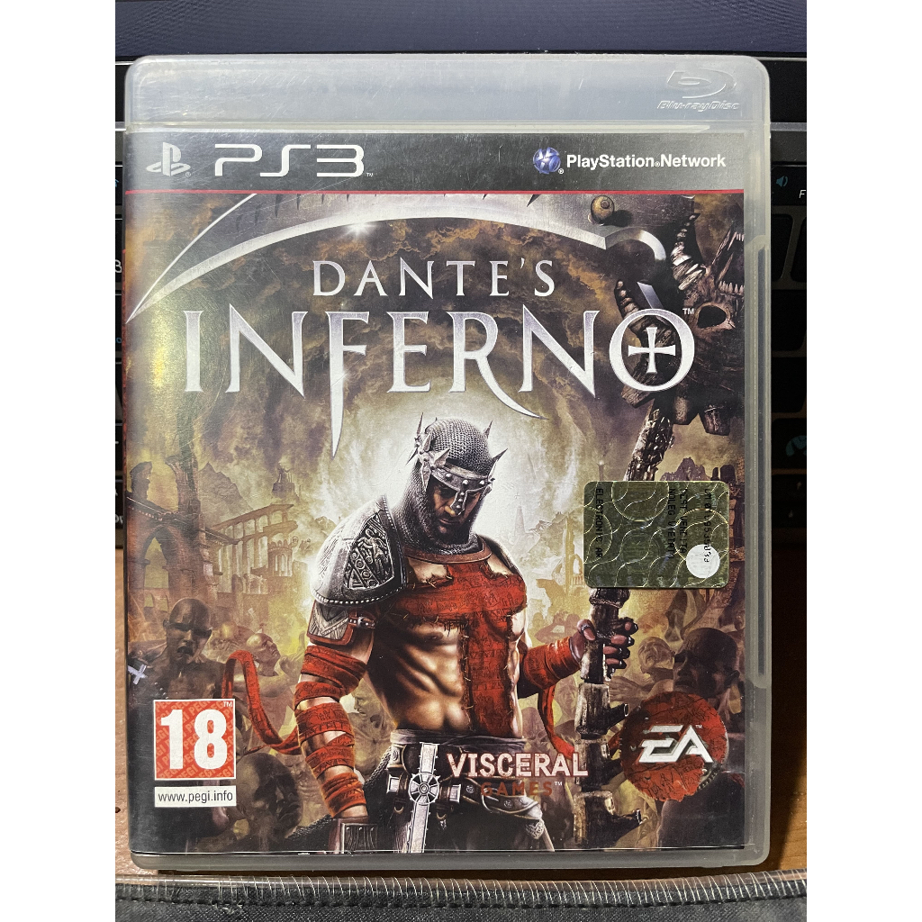 BD kaset Dante's Inferno PS3 Bahasa Inggris Region Eropa Second