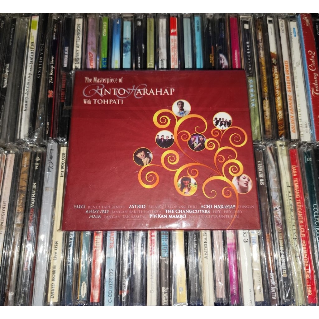 CD The Masterpiece Of Rinto Harahap With Tohpati - Ello, MAIA, Astrid, Rio Febrian, The Changcuters,