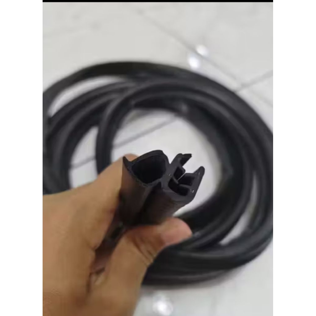 Karet balon pintu kecil karet jepit body pintu mobil meteran universal