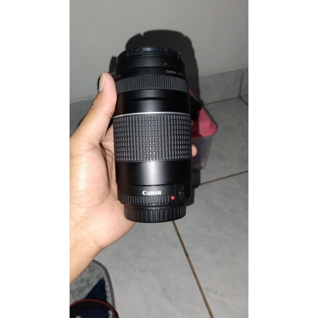 lensa tele canon 75 300mm