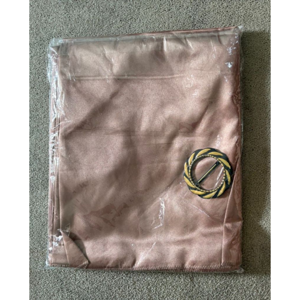 NEW Kain Lilit Polos Satin ( BISA NEGO)