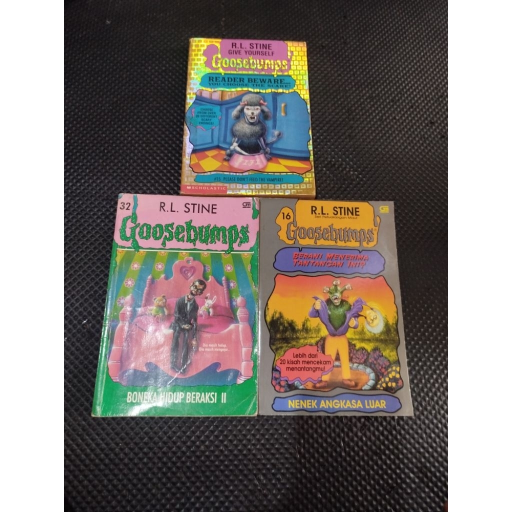 Rl. stine goosebumps