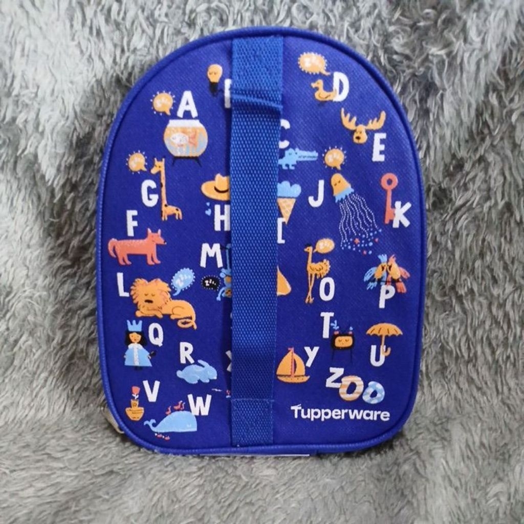 KIDDOS LUNCH SET TUPPERWARE (BIRU)