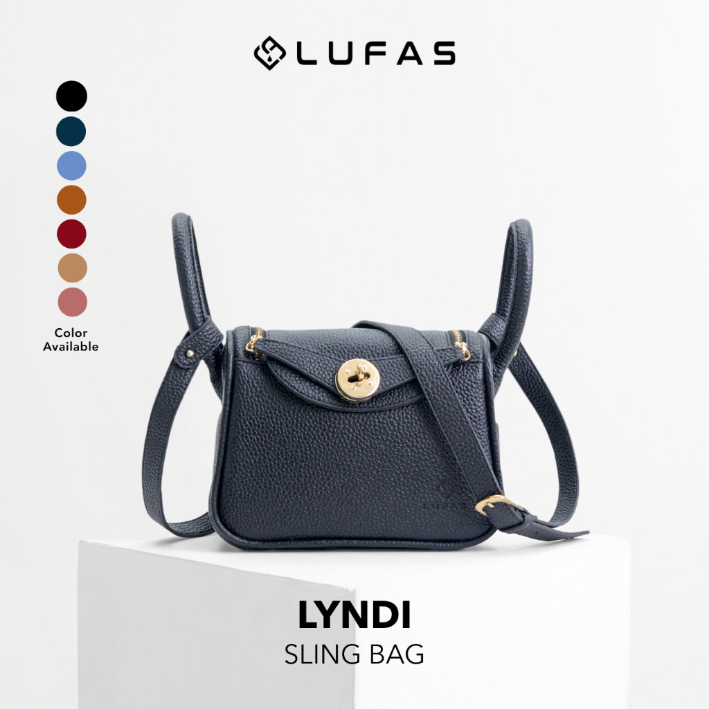 [Lyndi Bag] LUFAS Tas Bahu / Tas Selempang Wanita / Sling Bag Wanita Elegan