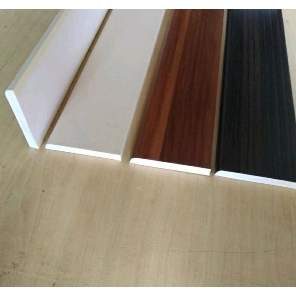 plint pvc tembok 6 cm motif kayu