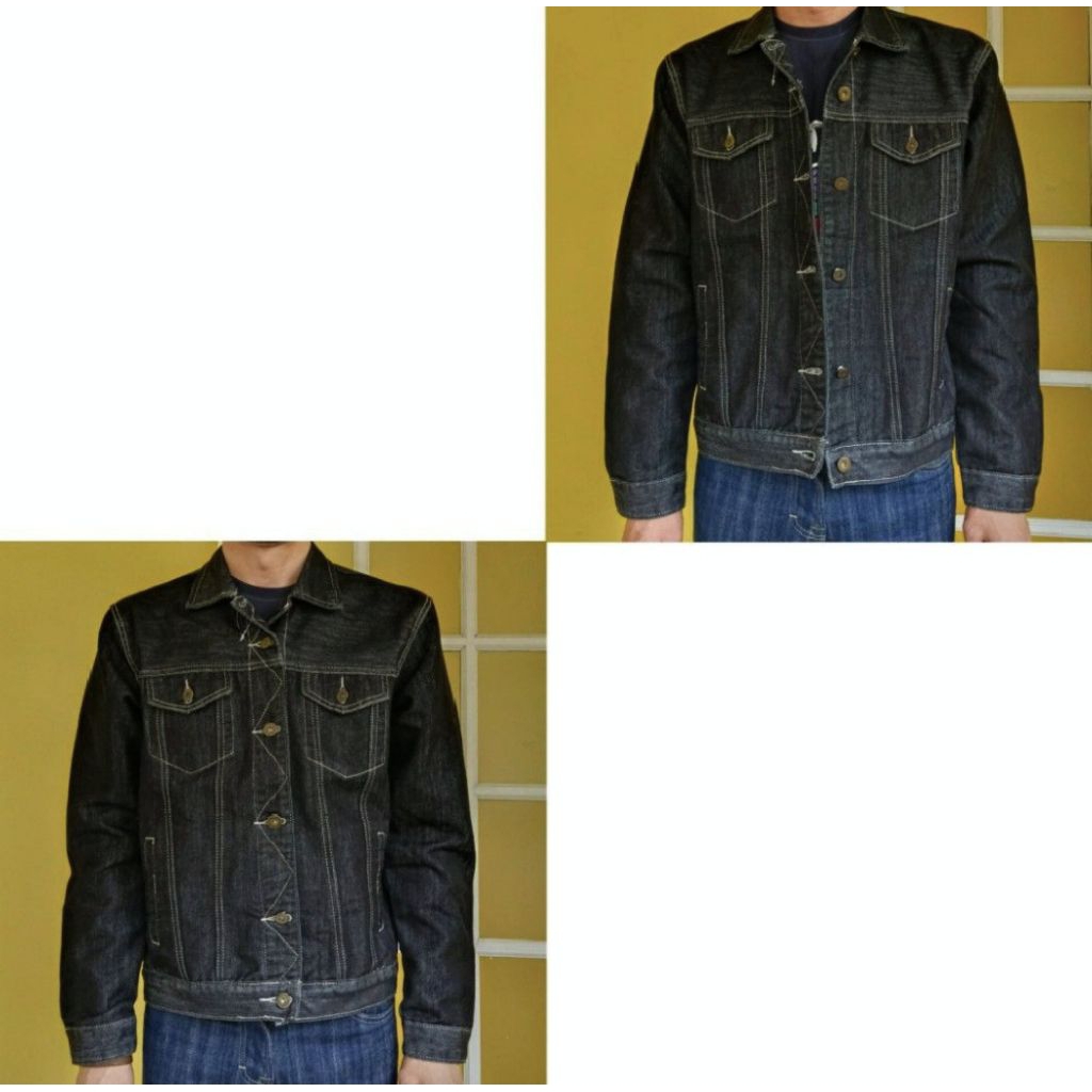 Jaket Jeans Raw Denim OVERFLOW