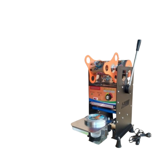 Cup Sealer Manual Gomesin QME-D1 Mesin Press Cup Plastik 12-22 Oz