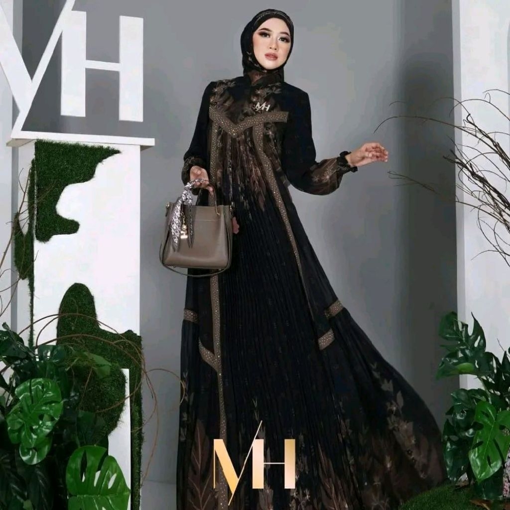 [READY STOK] [MOTIF HAWA] Gamis Syari Terbaru "Magnolia Series" By Motif Hawa